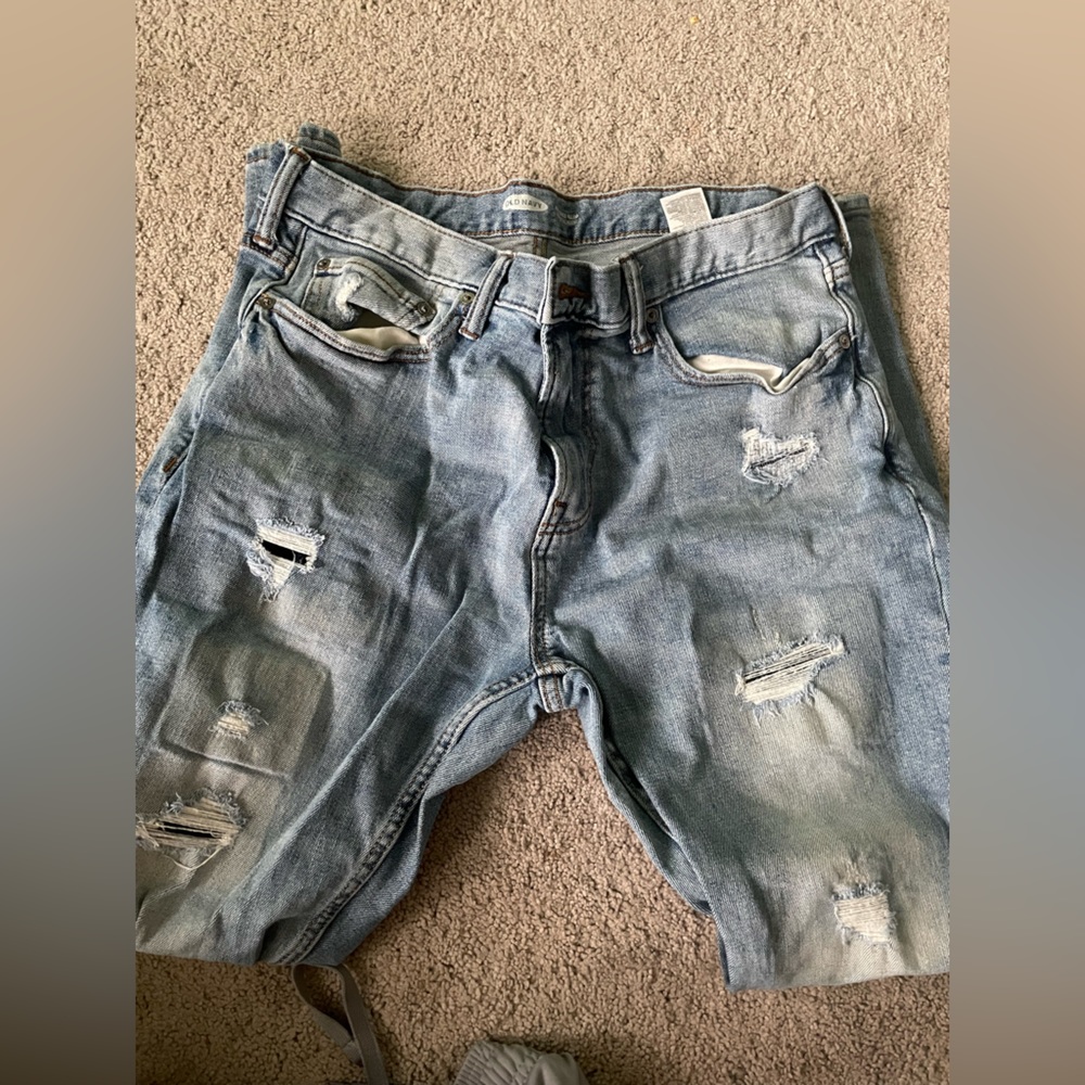 Old Navy Men’s Destroyed Slim Jeans 34x32